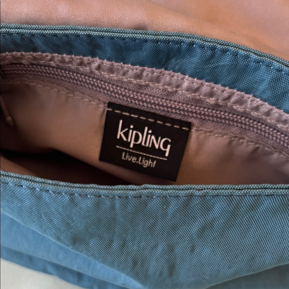Kipling Blue Crossbody Bag - Picture 3 of 7